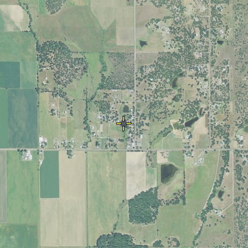 Aerial/Satellite Image of James Reservoir, OR