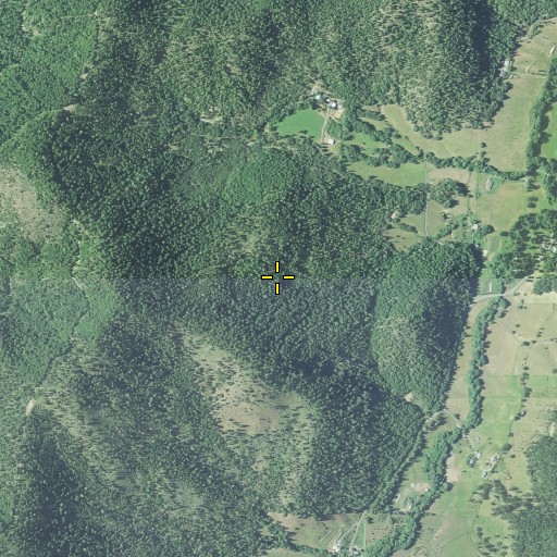 Aerial/Satellite Image of Gibson Reservoir, OR