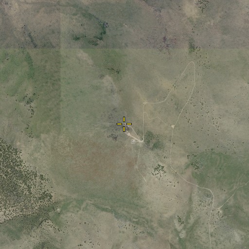 Aerial/Satellite Image of Glass Butte, OR