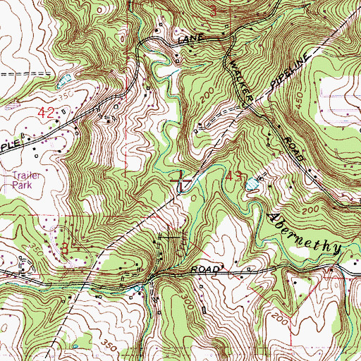 Topographic Map of Thimble Creek, OR
