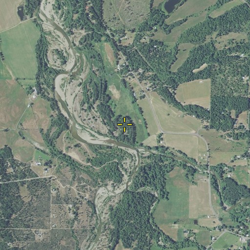 Aerial/Satellite Image of Fort Briggs (historical), OR