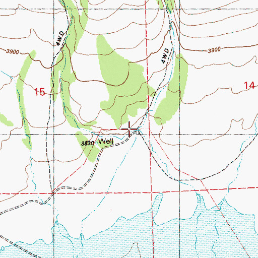 Topographic Map of Clover Creek, OR