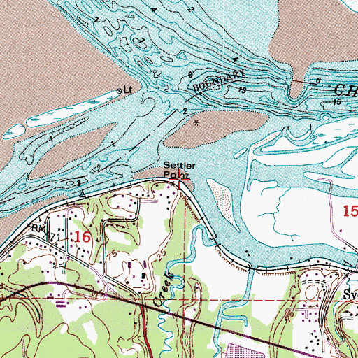 Topographic Map of Svensen Slough, OR