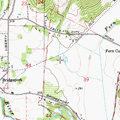 Topographic Map of Pond A, OR