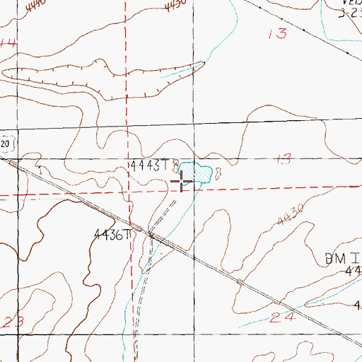 Topographic Map of Rimrock Creek, OR