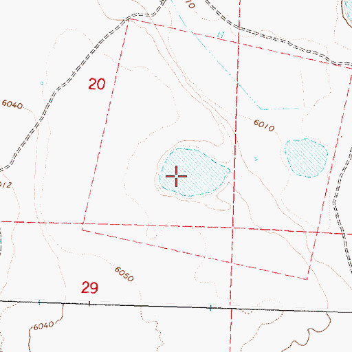 Topographic Map of Wildlife Lake, OR