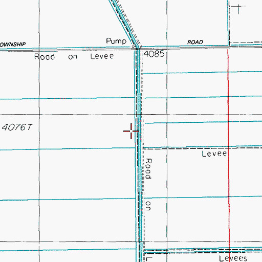Topographic Map of Ady Canal, OR