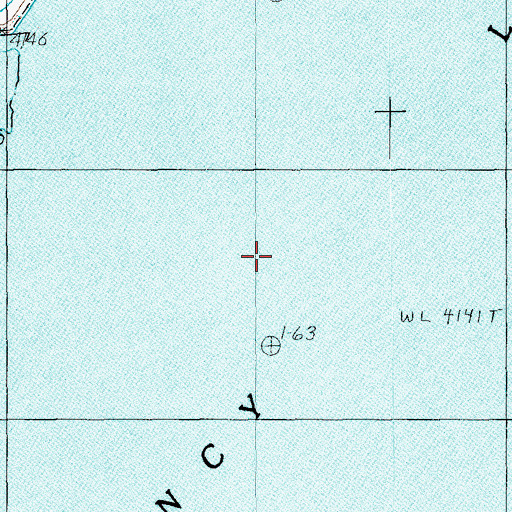 Topographic Map of Agency Lake, OR