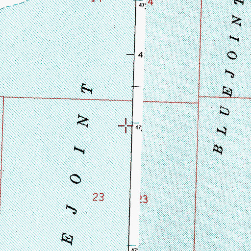 Topographic Map of Bluejoint Lake, OR