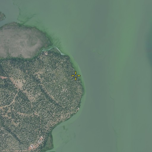 Aerial/Satellite Image of Coon Point, OR