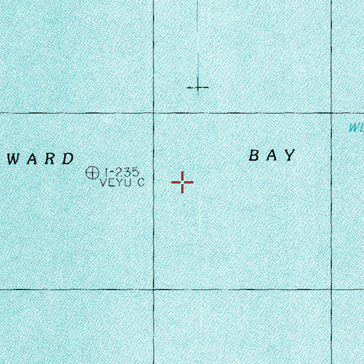 Topographic Map of Howard Bay, OR