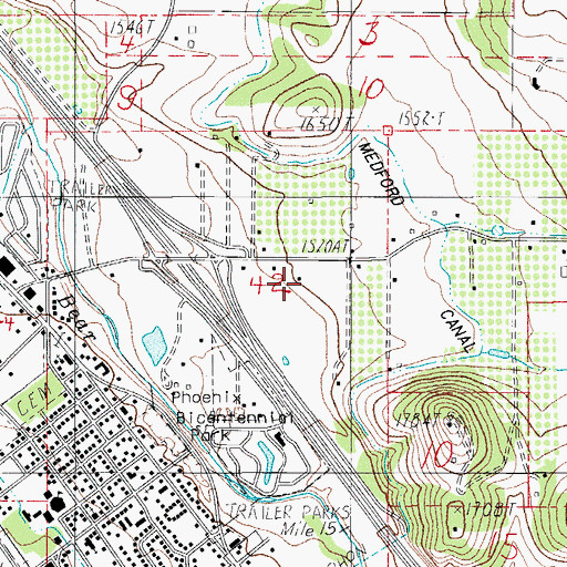 Topographic Map of Payne Creek, OR