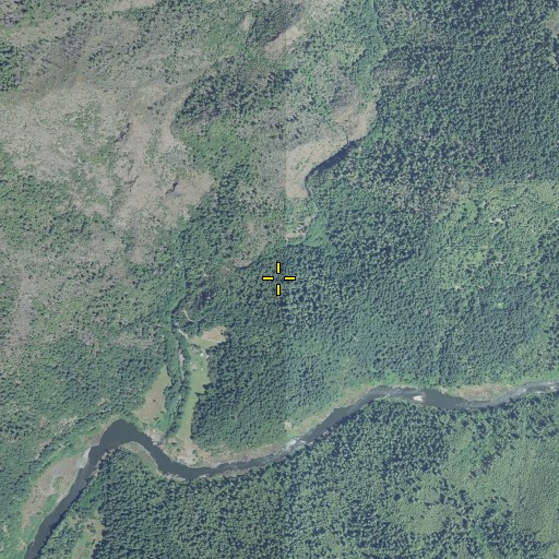 Aerial/Satellite Image of Tucker Flat Camp, OR