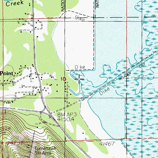Topographic Map of Varney Creek, OR