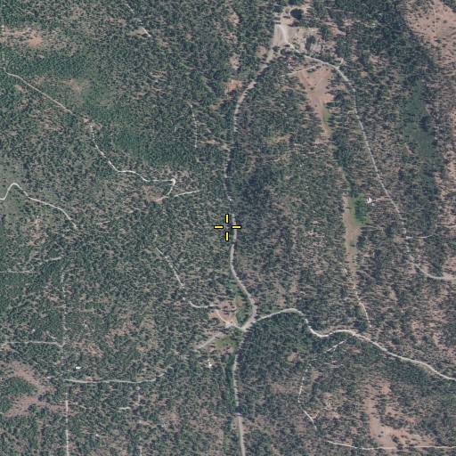 Aerial/Satellite Image of Wildhorse Spring, OR