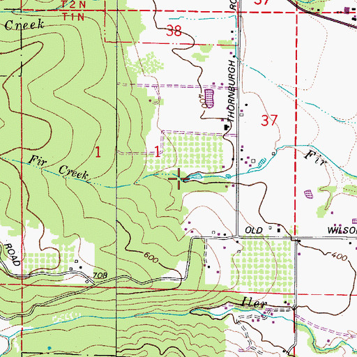 Topographic Map of Shipley Pool, OR