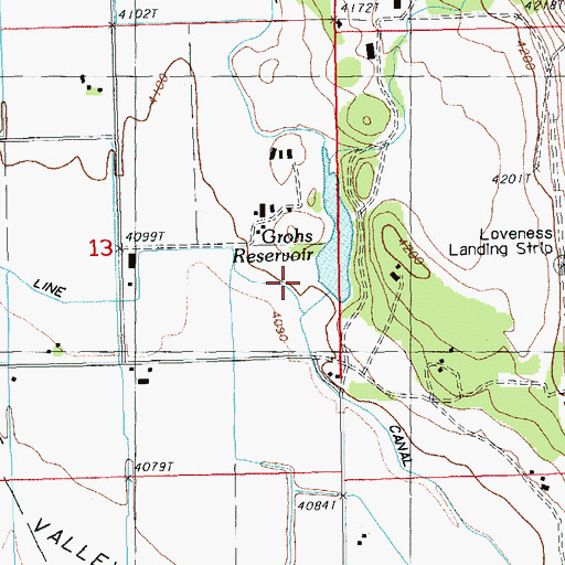 Topographic Map of Gulch Dam, OR