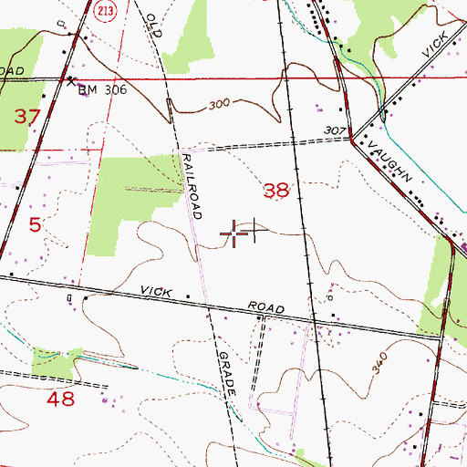 Topographic Map of Molalla Prairie, OR