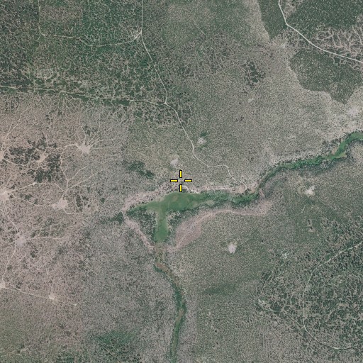 Aerial/Satellite Image of Squirrel Camp, OR