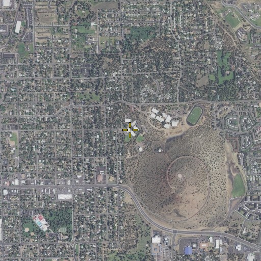Aerial/Satellite Image of Juniper Elementary School, OR