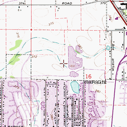 Topographic Map of Golden Gardens City Park, OR