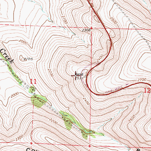 Topographic Map of Emigrant Hill Viewpoint, OR