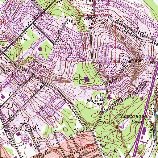 Topographic Map of Walter L Kraxberger Middle School, OR