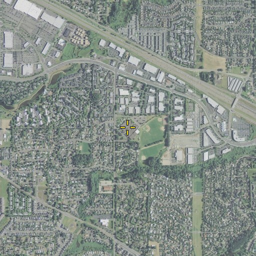 Aerial/Satellite Image of Five Oaks Middle School, OR