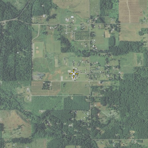 Aerial/Satellite Image of Colton Elementary School, OR