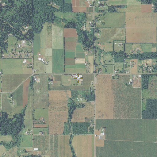 Aerial/Satellite Image of Clarkes Elementary School, OR