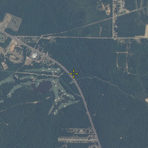 Aerial/Satellite Image of Clear Creek, AL