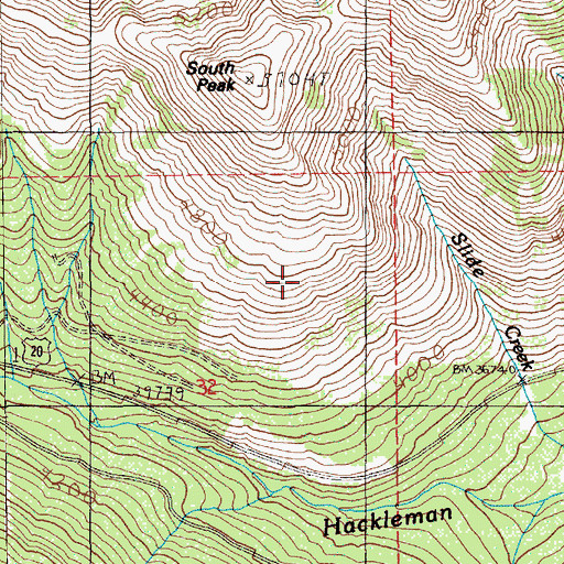 Topographic Map of Long Bow Group Camp, OR