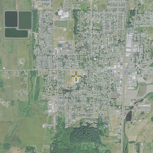 Aerial/Satellite Image of Creswell Middle School, OR