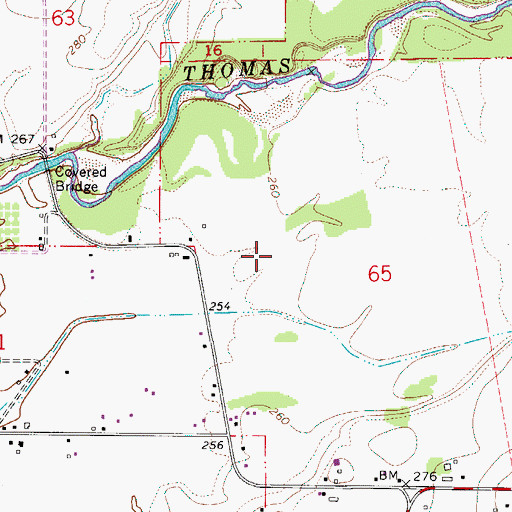 Topographic Map of Linn-Benton Community College (historical), OR