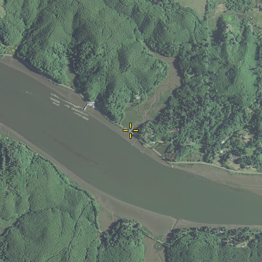 Aerial/Satellite Image of Johnson Slough, OR