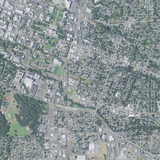 Aerial/Satellite Image of Bush Elementary School, OR