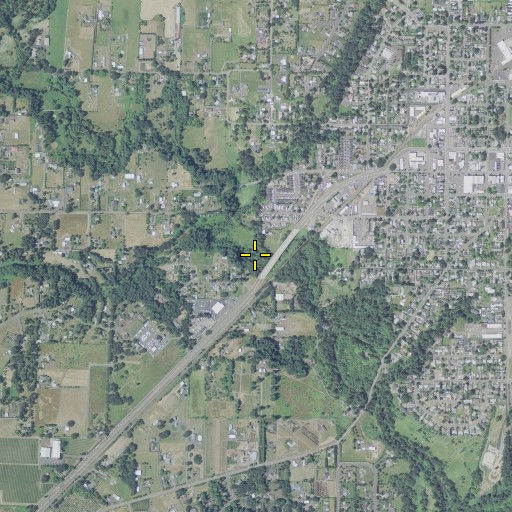 Aerial/Satellite Image of Harvey Creek, OR