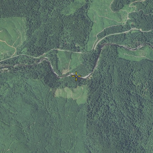 Aerial/Satellite Image of Kiel Creek, OR