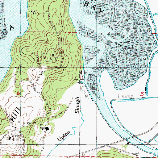 Topographic Map of Little Nestucca River, OR