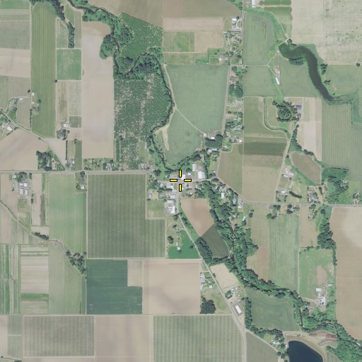 Aerial/Satellite Image of Monitor, OR
