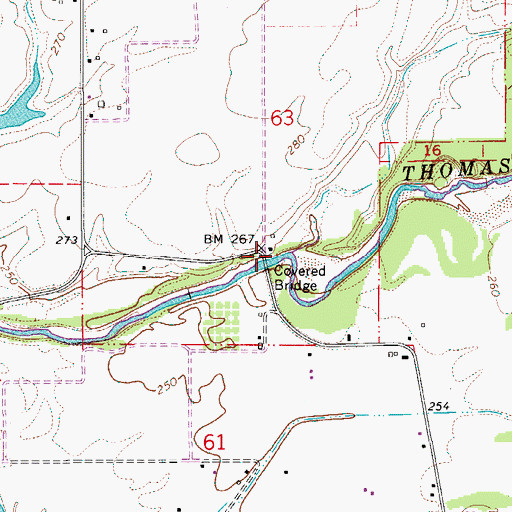 Topographic Map of Sucker Slough, OR