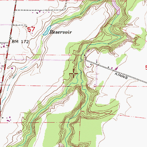 Topographic Map of West Champoeg Creek, OR