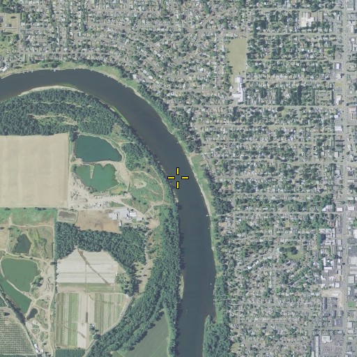 Aerial/Satellite Image of Keizer Rapids, OR
