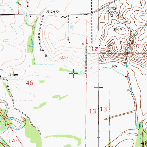 Topographic Map of Winegar Reservoir, OR