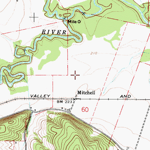 Topographic Map of Putnam (historical), OR