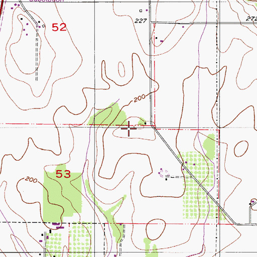 Topographic Map of Pioneer Community Hall (historical), OR