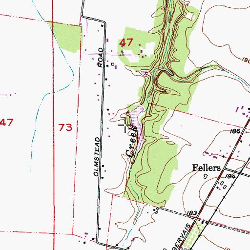 Topographic Map of Hoch Reservoir, OR
