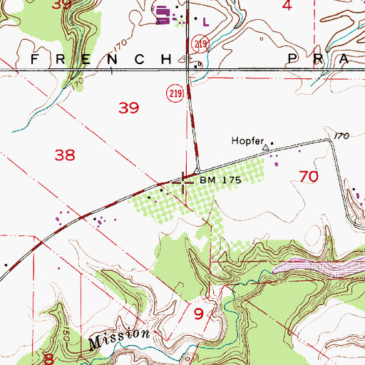 Topographic Map of Newellsville (historical), OR