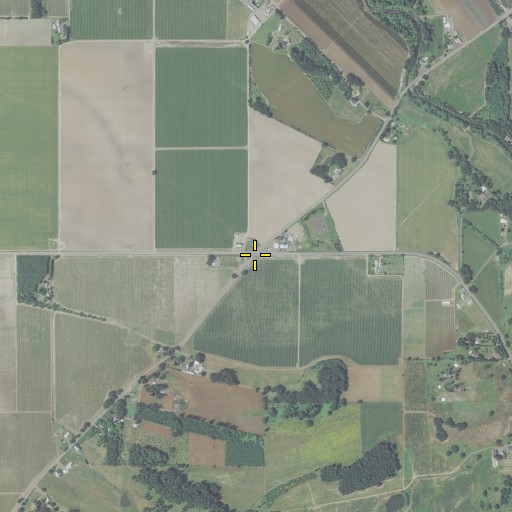 Aerial/Satellite Image of Lone Pine Corner, OR
