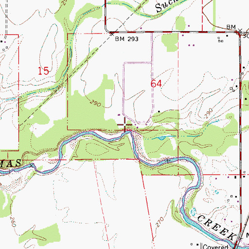 Topographic Map of Novak Slough, OR